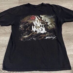 Viva La Vida Black Graphic Tee